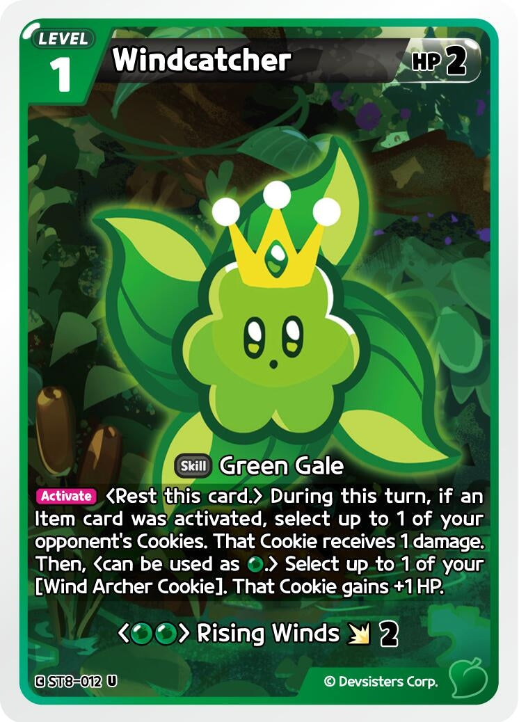 Image for Windcatcher (ST8-012) (ST6-ST10) - CookieRun: Braverse TCG
