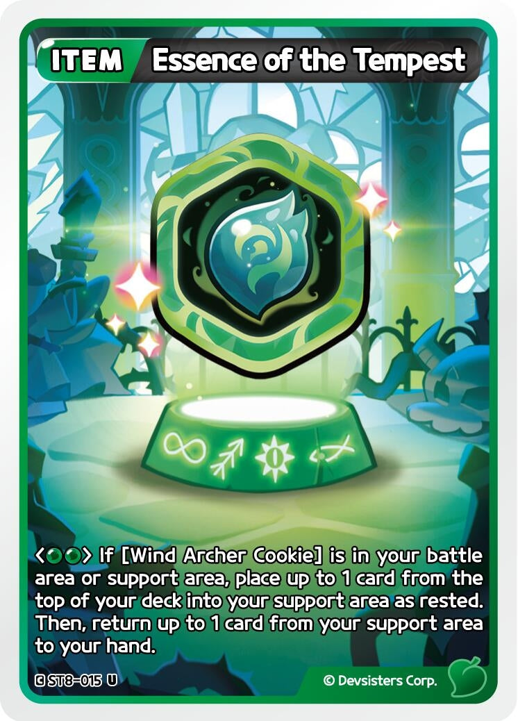 Image for Essence of the Tempest (ST8-015) (ST6-ST10) - CookieRun: Braverse TCG