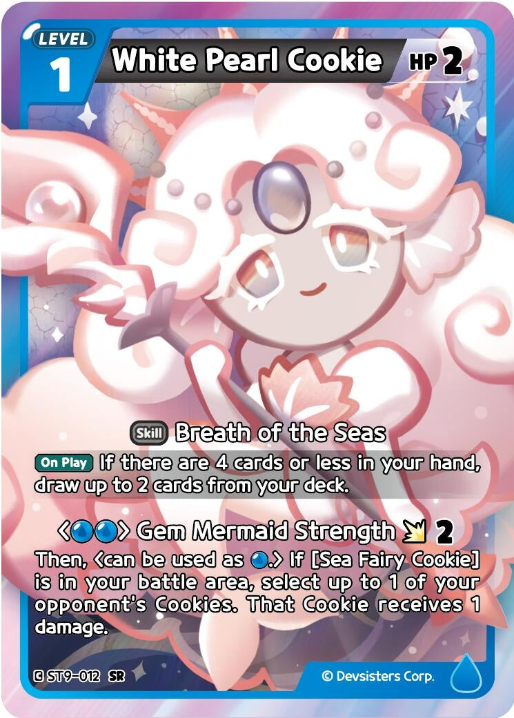 Image for White Pearl Cookie (ST9-012) (ST6-ST10) - CookieRun: Braverse TCG