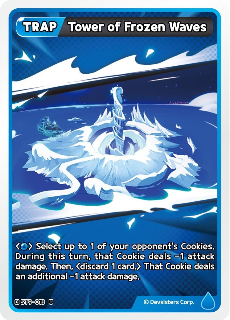 Image for Tower of Frozen Waves (ST9-018) (ST6-ST10) - CookieRun: Braverse TCG