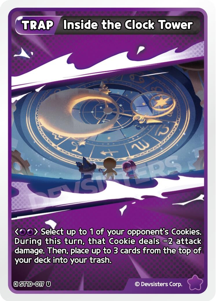 Image for Inside the Clock Tower (ST10-017) (ST6-ST10) - CookieRun: Braverse TCG