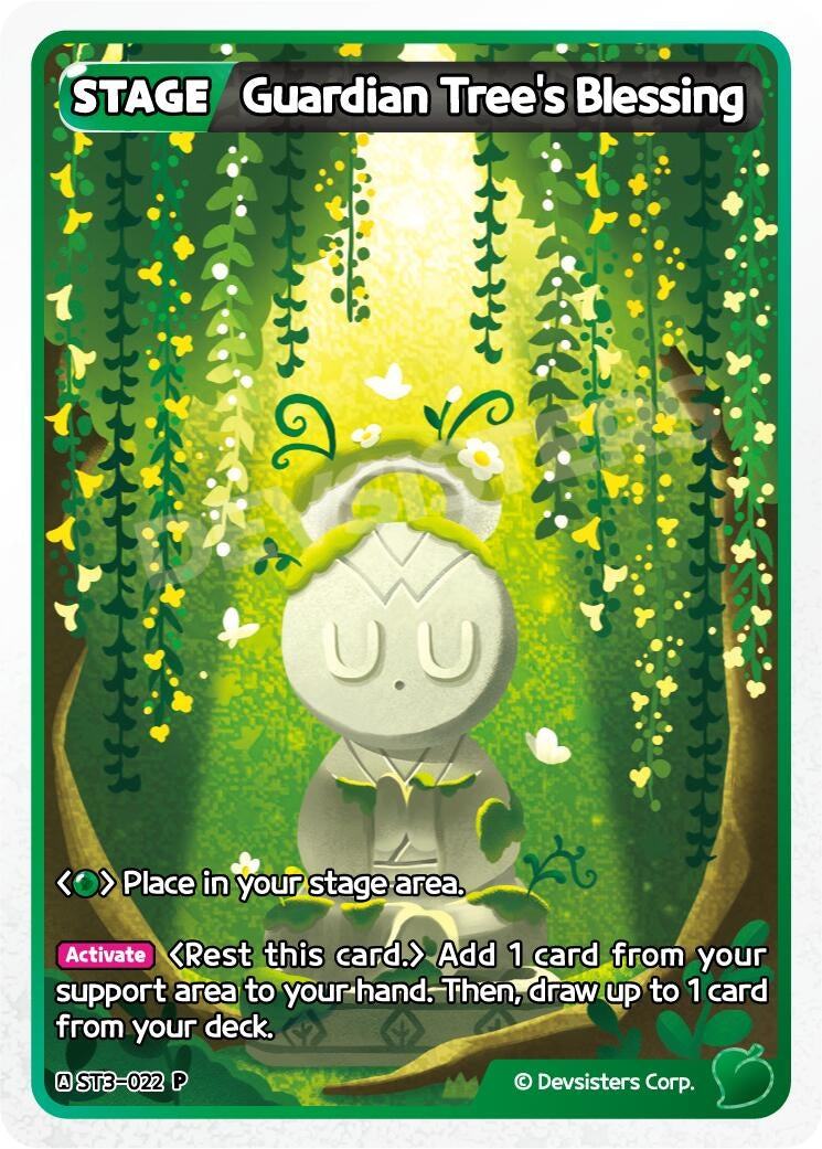 Image for Guardian Tree's Blessing (ST3-022) (P) - CookieRun: Braverse TCG