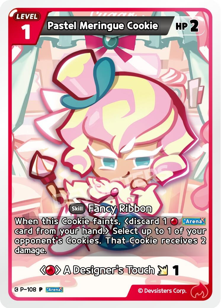 Image for Pastel Meringue Cookie (P-108) (P) - CookieRun: Braverse TCG