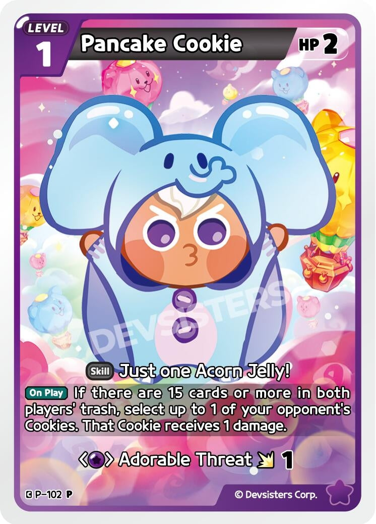 Image for Pancake Cookie (P-102) (P) - CookieRun: Braverse TCG