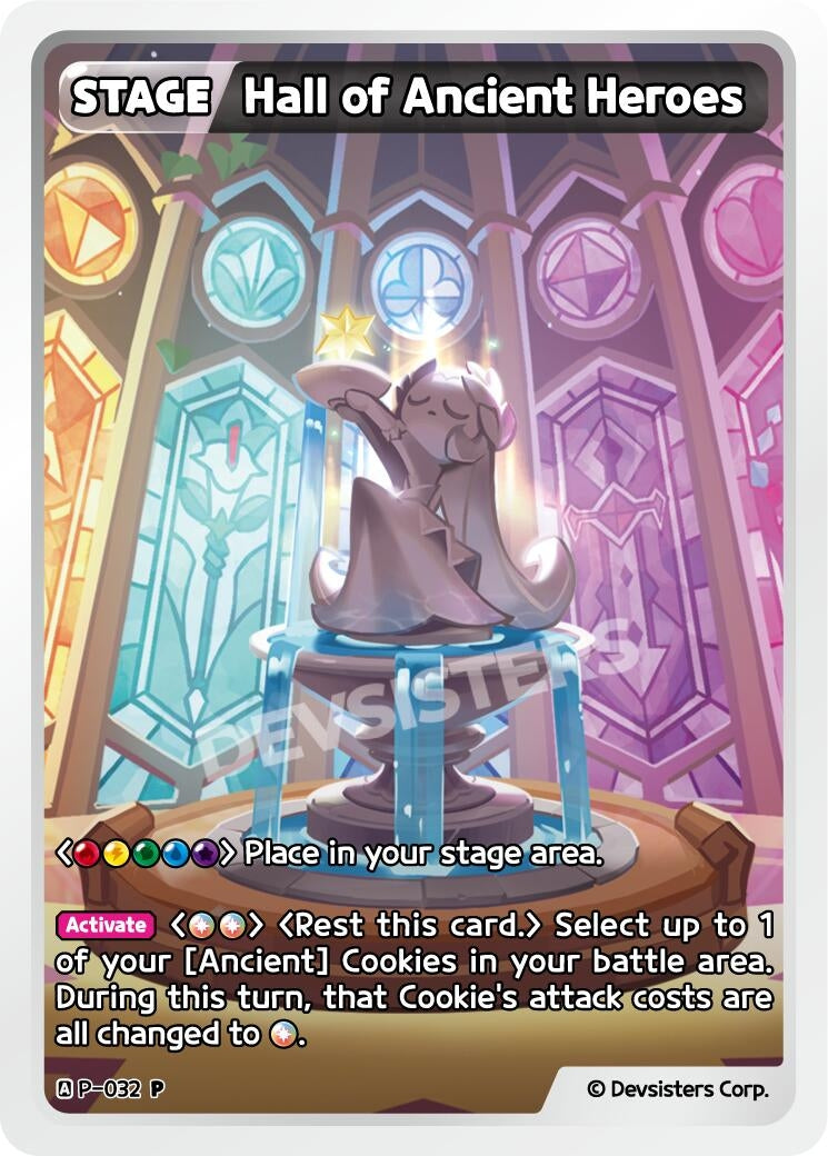 Image for Hall of Ancient Heroes (P-032) (P) - CookieRun: Braverse TCG