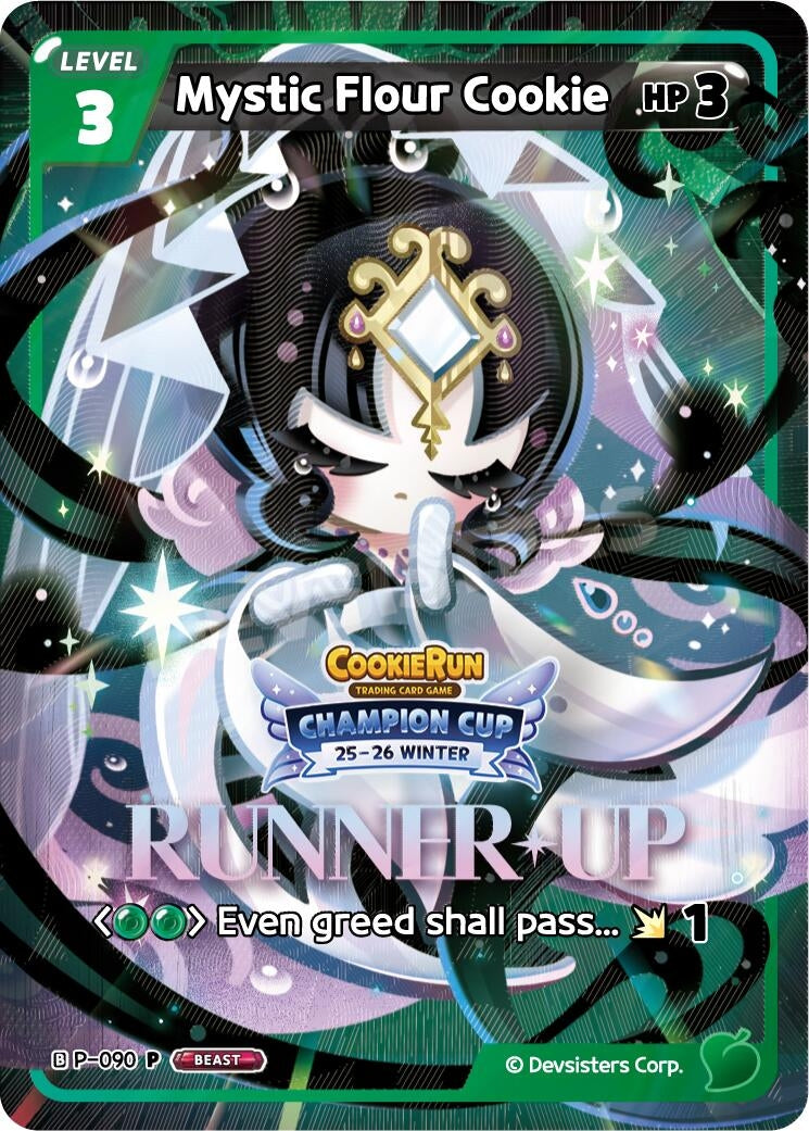 Image for Mystic Flour Cookie (Runner-up) (P-090) (P) - CookieRun: Braverse TCG