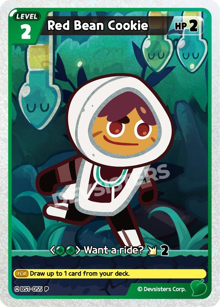 Image for Red Bean Cookie (BS1-055) (BS1-055) (P) - CookieRun: Braverse TCG