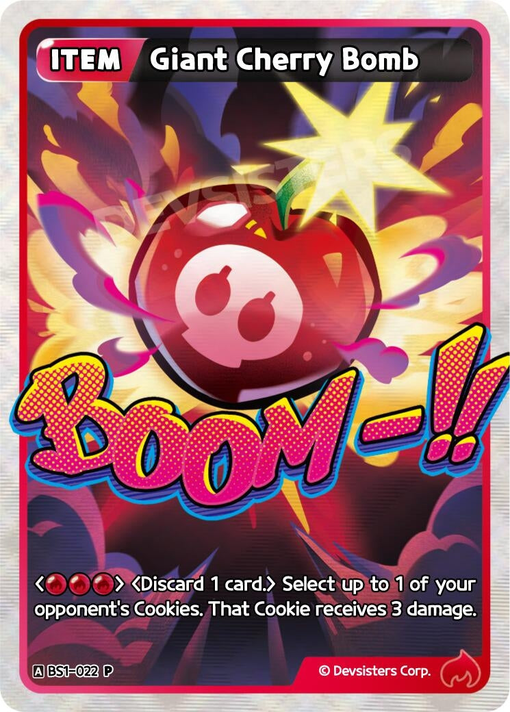 Image for Giant Cherry Bomb (BS1-022) (P) - CookieRun: Braverse TCG