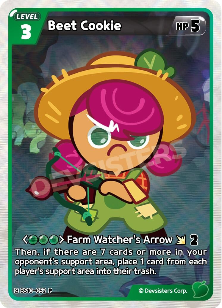 Image for Beet Cookie (BS10-052) (P) - CookieRun: Braverse TCG