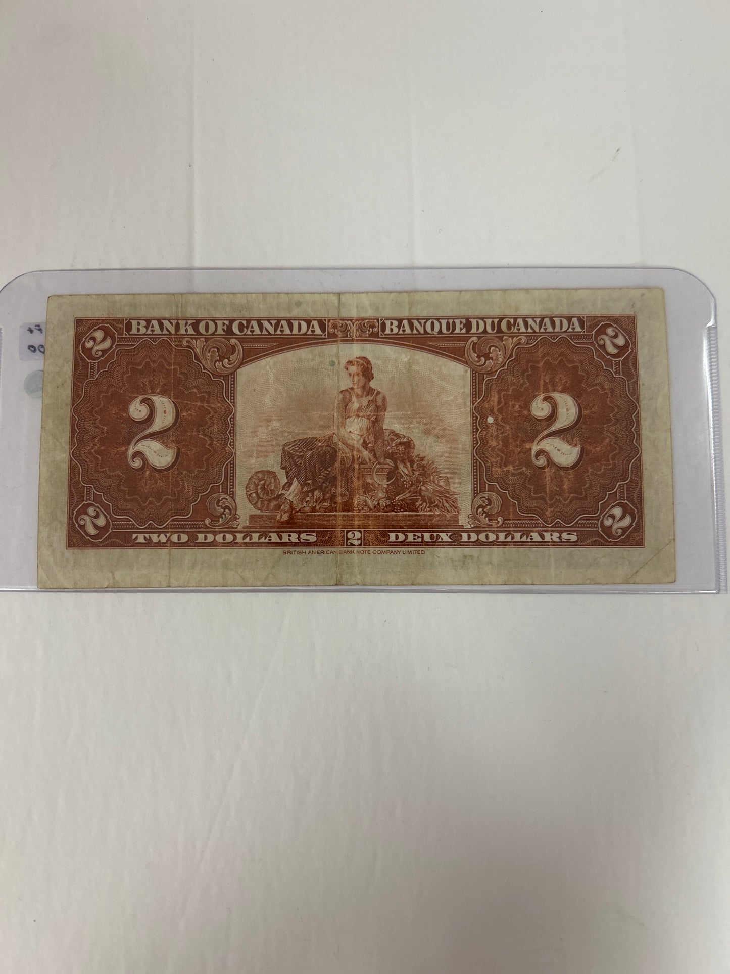 Bank Of Canada {1937} Grodon/Towers F+