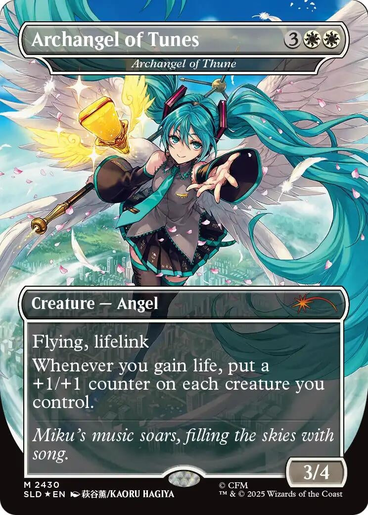 Image for Archangel of Tunes - Archangel of Thune (2430) (SLD) - Magic: The Gathering