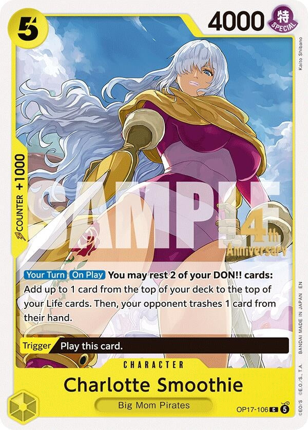 Image for Charlotte Smoothie (OP17-106) (OP17 RE) - One Piece Card Game