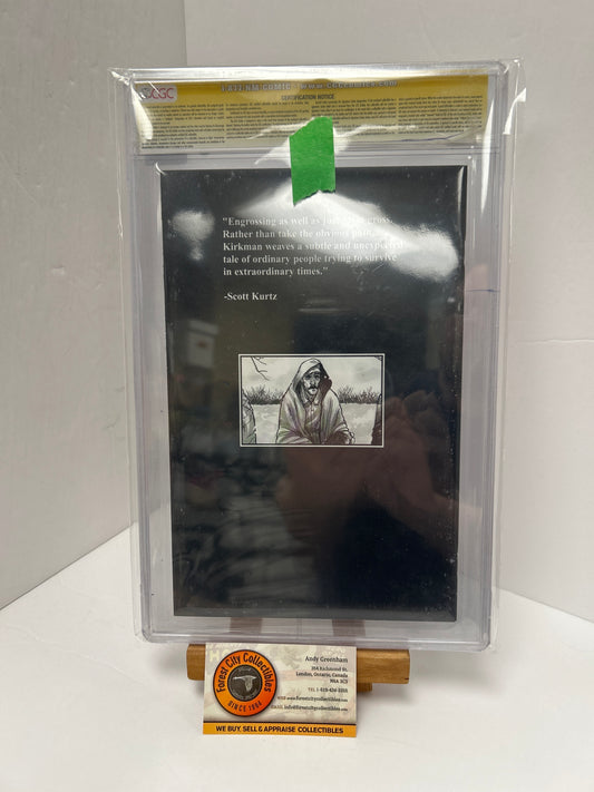 Walking Dead #6 (White Pages) {CGC 9.6} Signed by Tony Moore