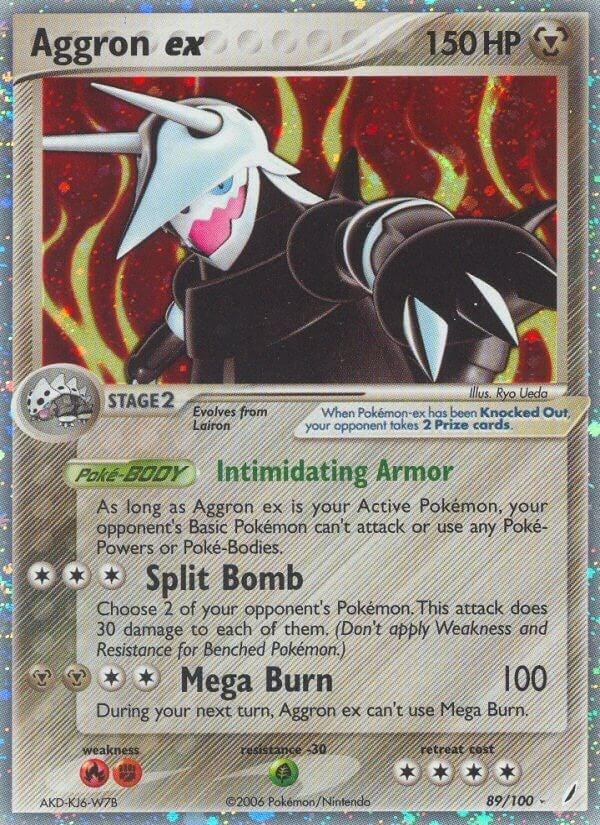 Image for Aggron ex (89/100) (CG) - Pokemon