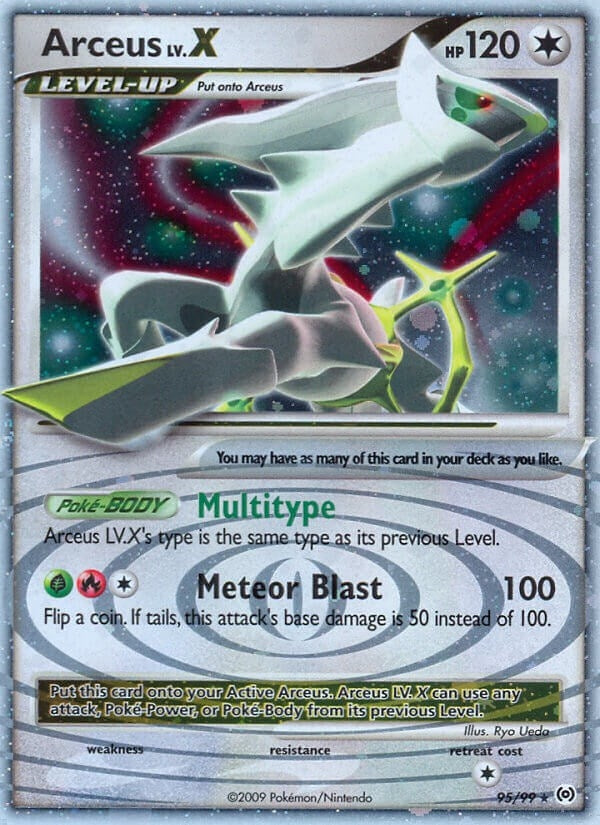 Image for Arceus Lv.X (95) (95/99) (AR) - Pokemon