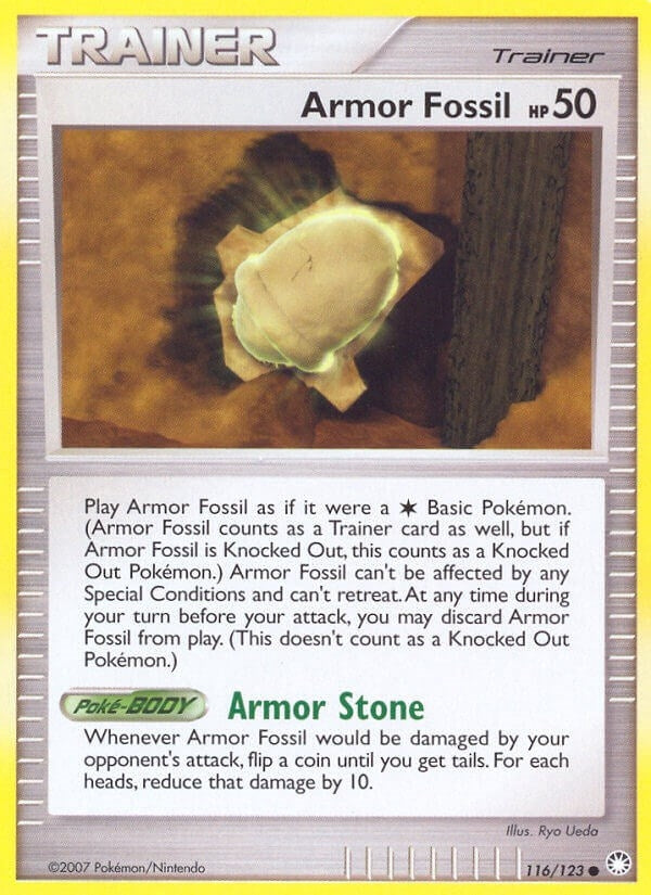 Image for Armor Fossil (116/123) (MT) - Pokemon