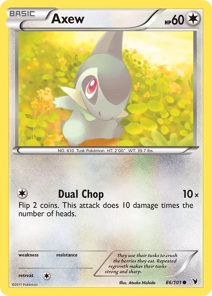 Image for Axew (86/101) (NVI) - Pokemon