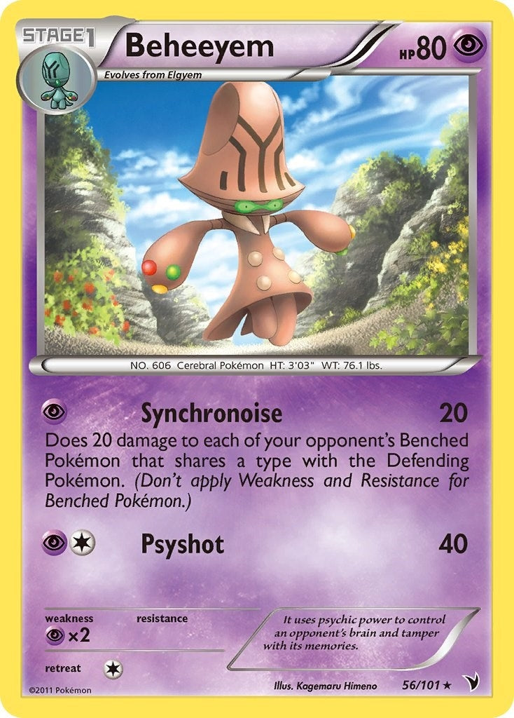 Image for Beheeyem (56/101) (NVI) - Pokemon