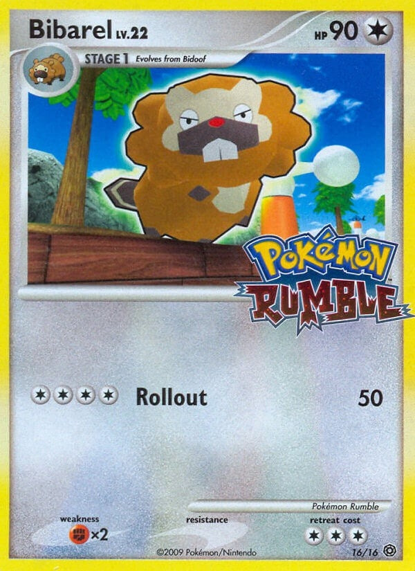 Image for Bibarel (16) (RUM) - Pokemon