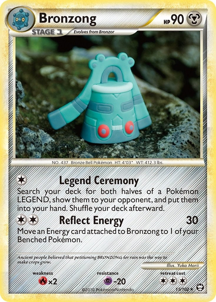 Image for Bronzong (15/102) (TM) - Pokemon