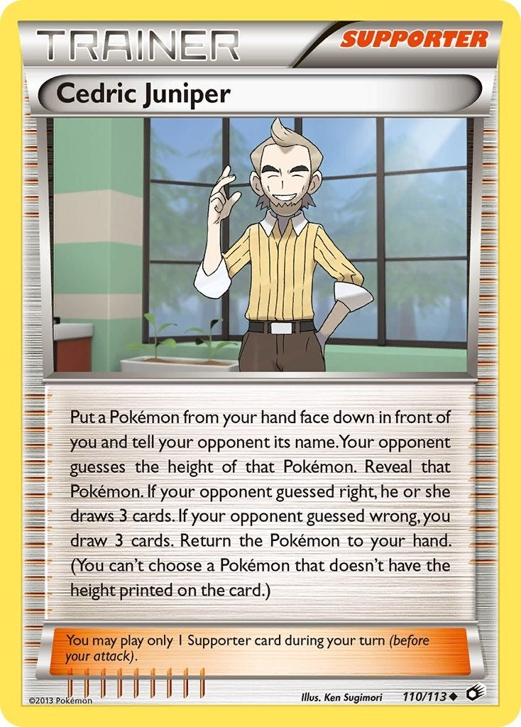 Image for Cedric Juniper (110/113) (LTR) - Pokemon