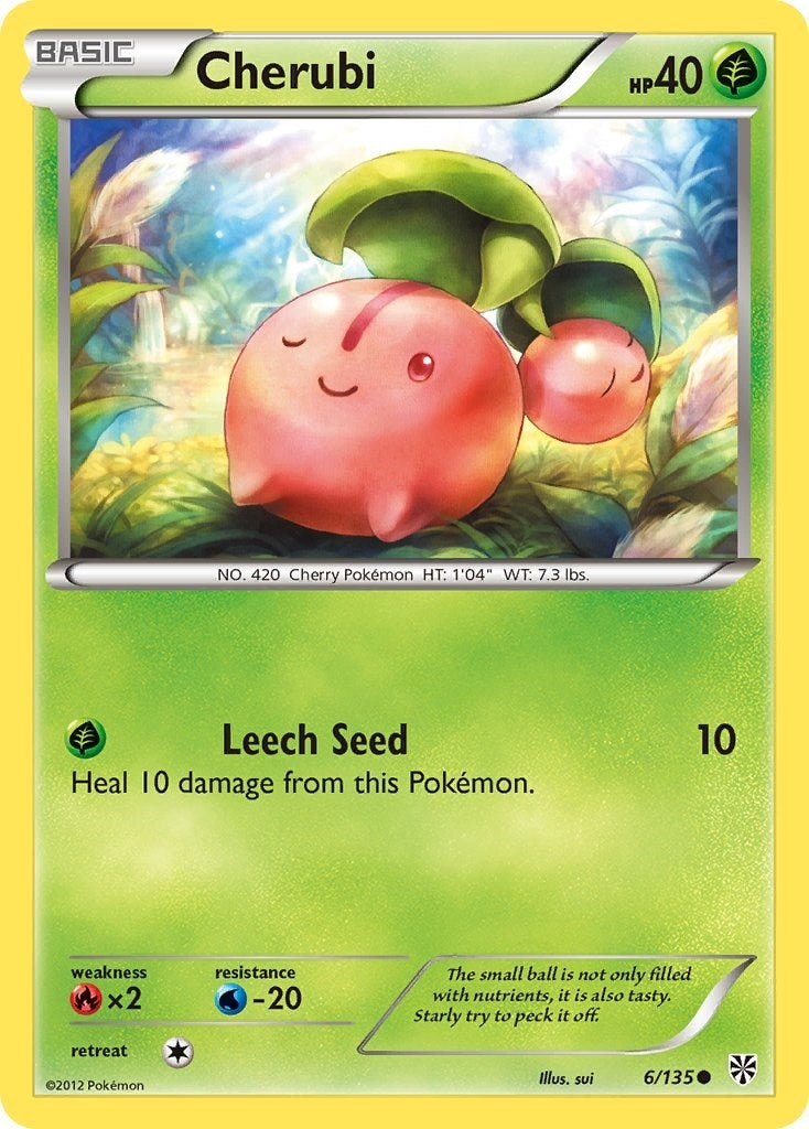 Image for Cherubi (6/135) (PLS) - Pokemon