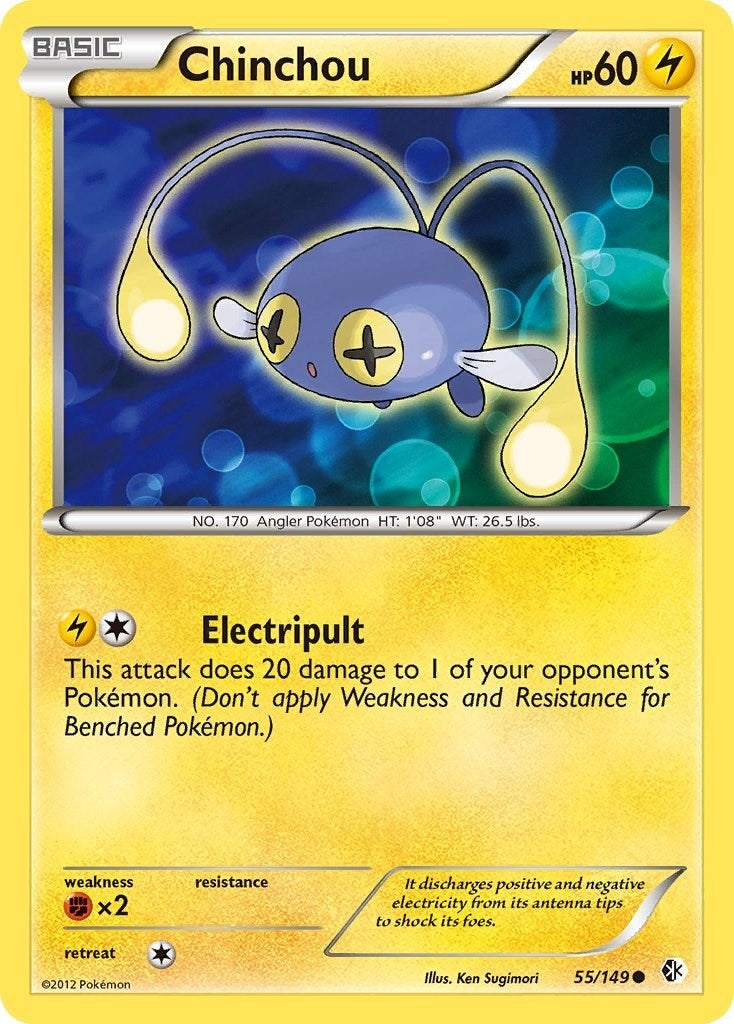 Image for Chinchou (55/149) (BCR) - Pokemon