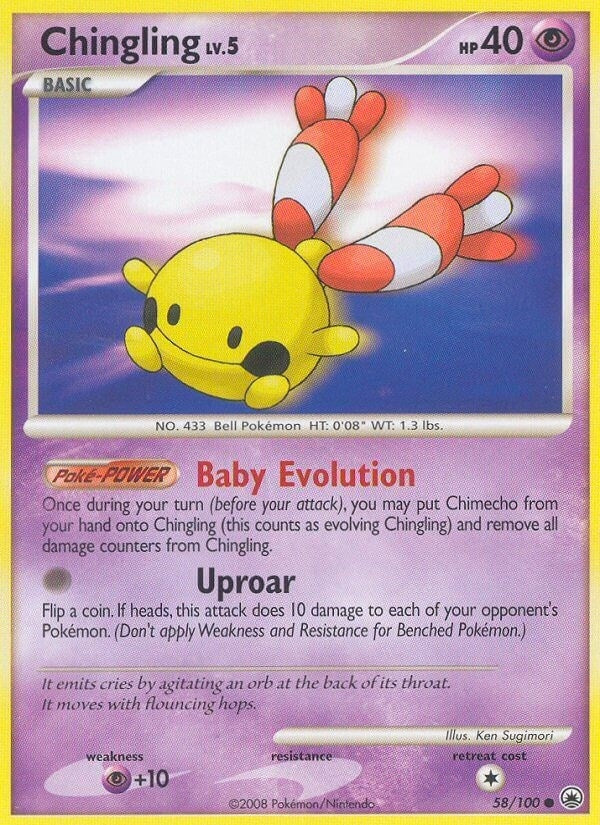 Image for Chingling (58/100) (MD) - Pokemon
