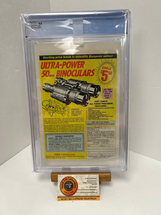 X-Men #95 (White Pages) {CGC 4.0}