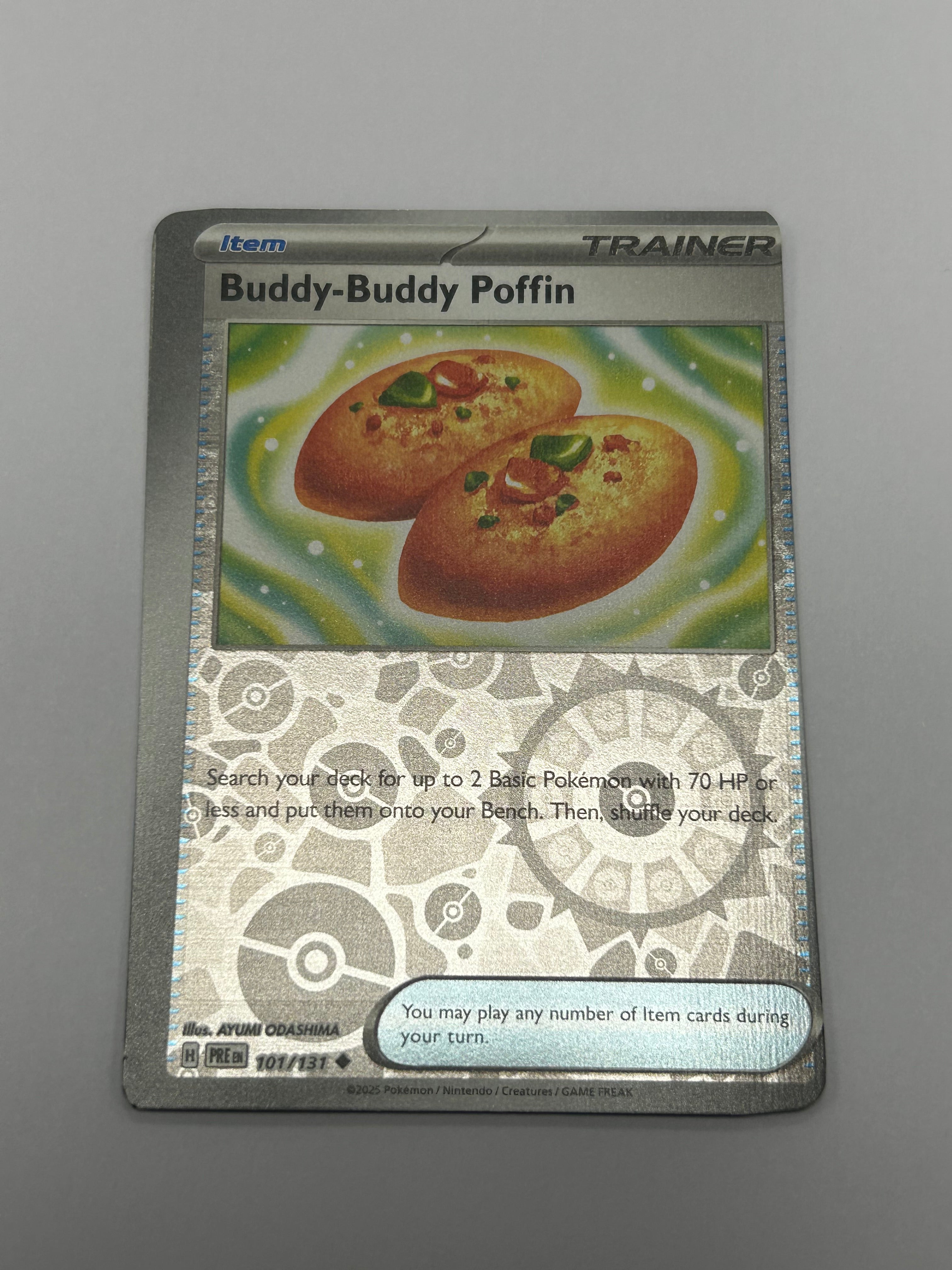 Buddy-Buddy Poffin (101/131) (PRE) (MISCUT) – Forest City Collectibles