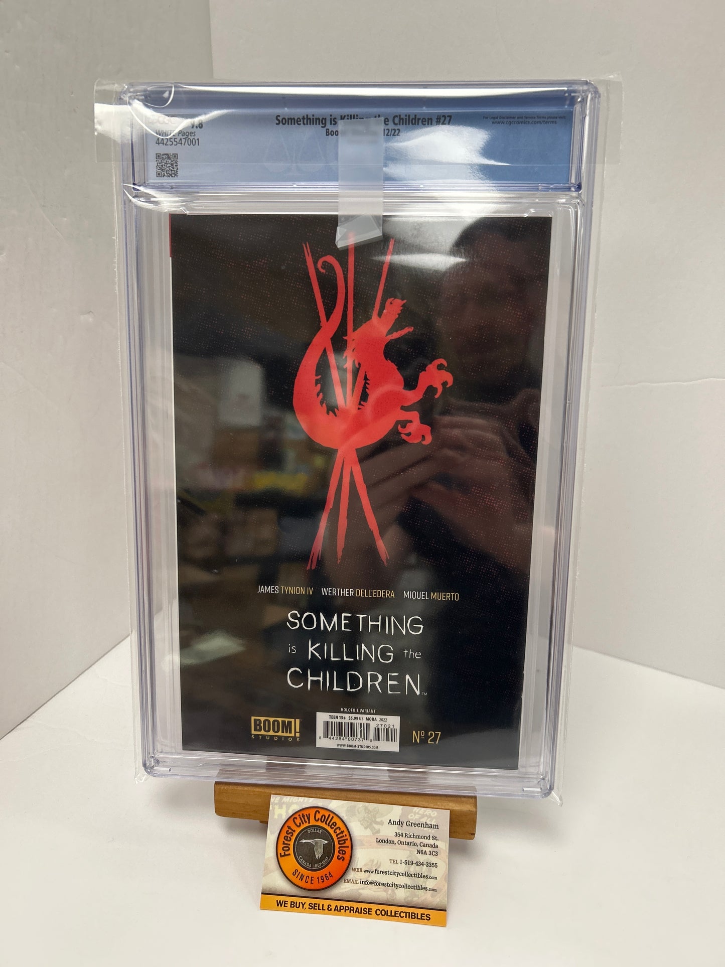 Something is killing the Children #27 (White Pages) {CGC 9.8}