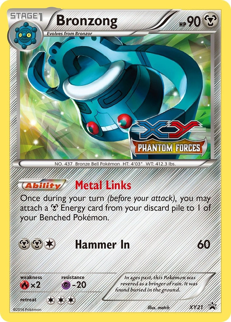 Image for Bronzong - XY21 (Prerelease) (XY21) (PR) - Pokemon