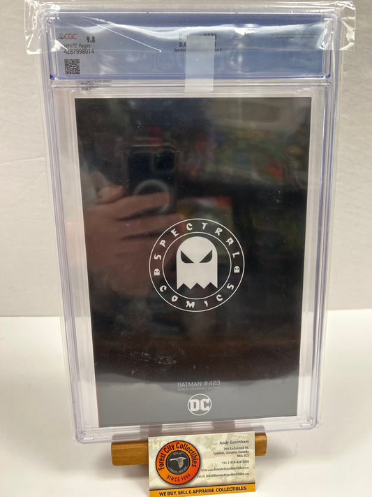 Batman #423 Special B/W Sketch Cover {CGC 9.8}
