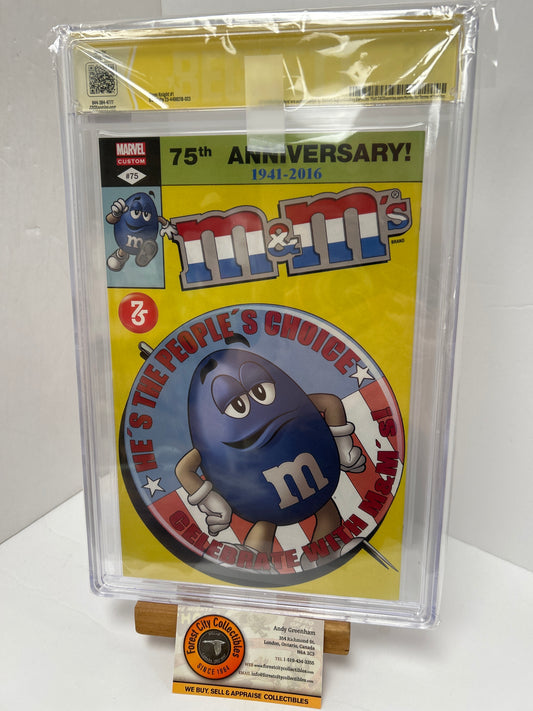 Moon Knight #1 (White Pages) {CBCS 9.6} Signed By Jeff Lemire