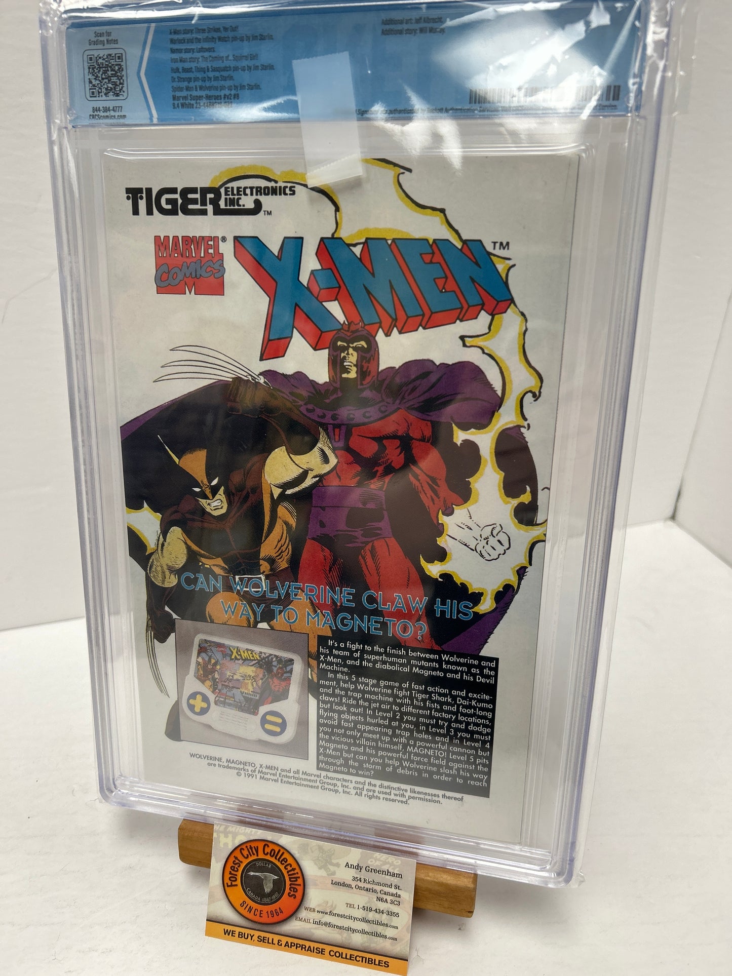 Marvel Super-Heros #v2 #8 (White) {CBCS 9.4}