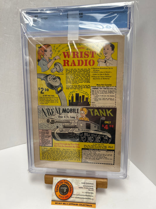 Showcase #30 (Cream to White Pages) {CGC 4.0}