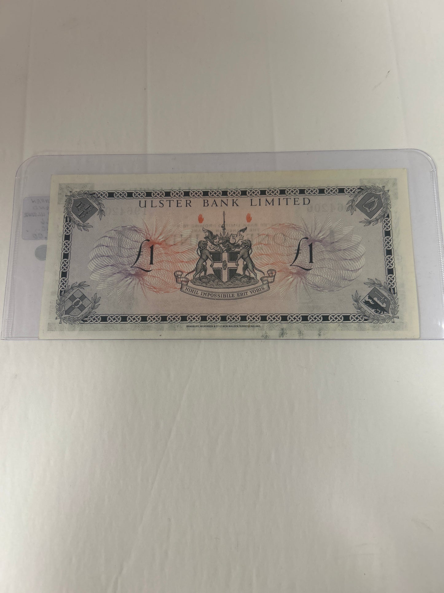 Northern Ireland - Bank of Ulster {1966} UNC