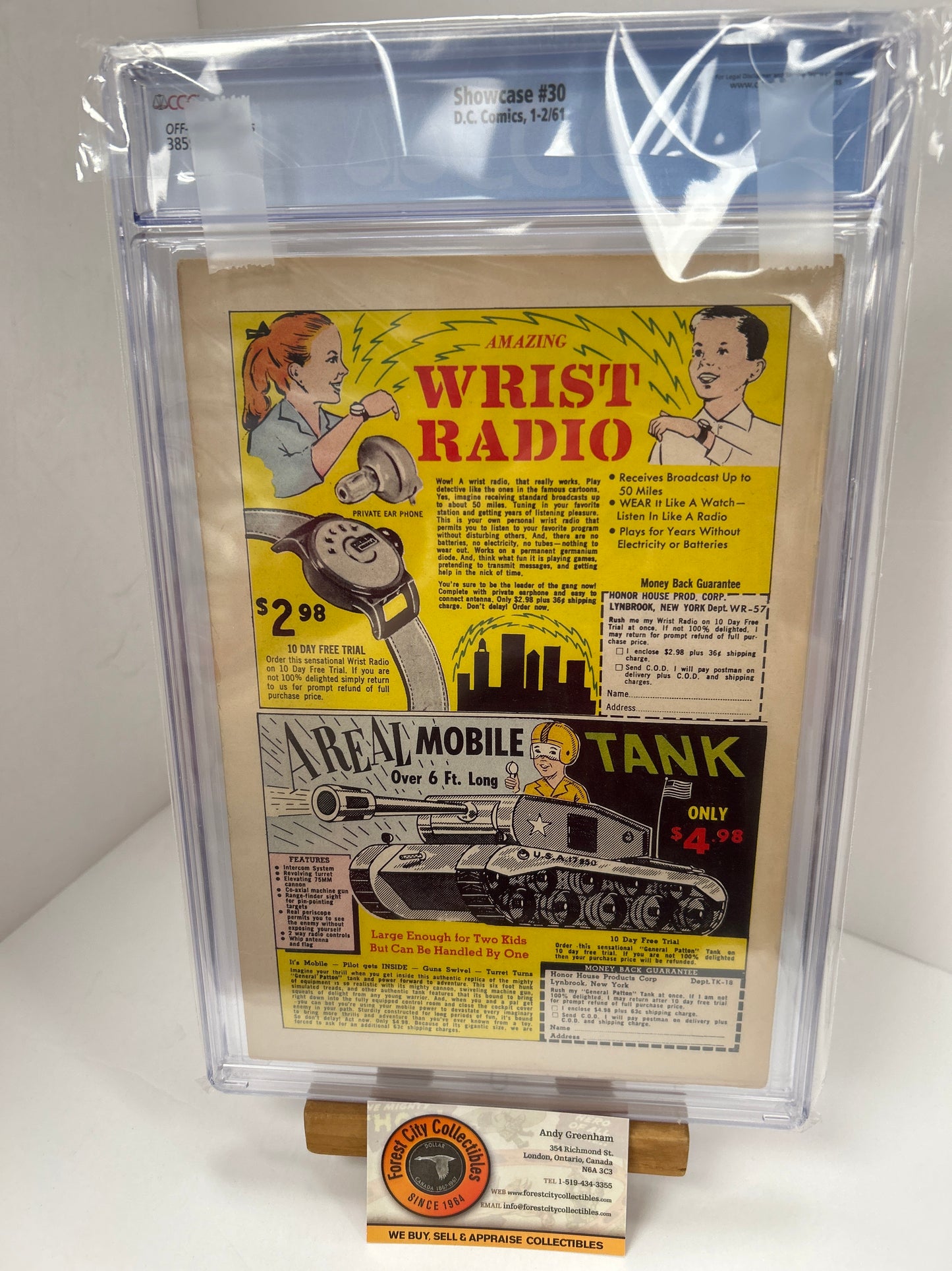 Showcase #30 (Off-White Pages) {CGC 3.5}