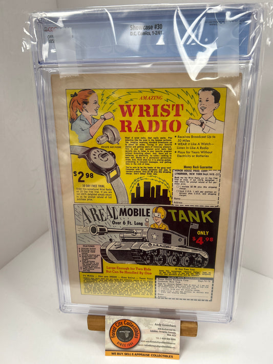 Showcase #30 (Off-White Pages) {CGC 3.5}