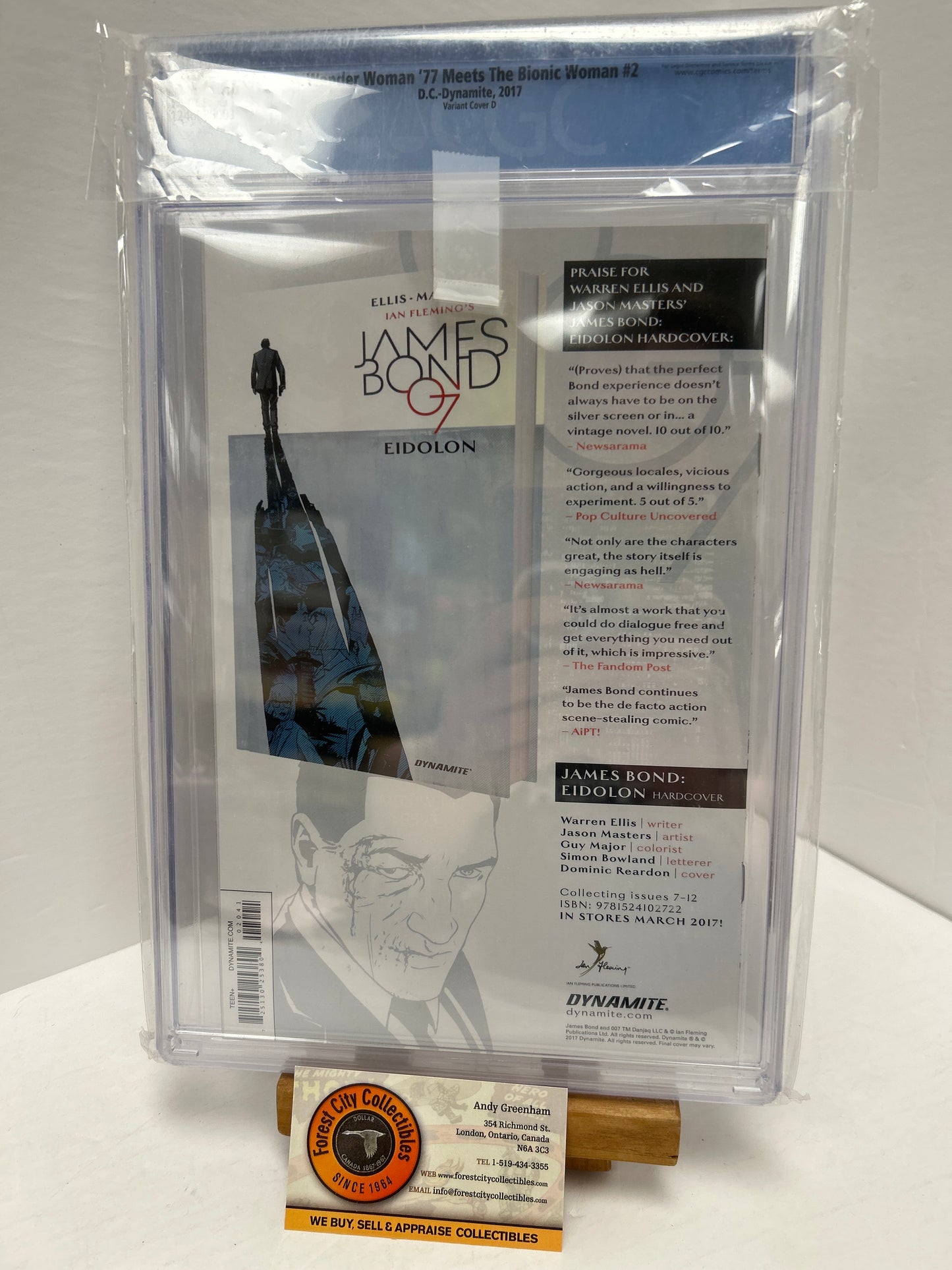 Wonder Woman '77 meets the Bionic Woman #2 (White Pages) {CGC 9.6}