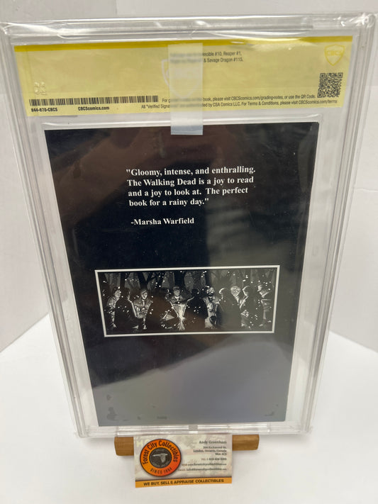 Walking Dead #5 (White Pages) {CGC 9.2} signed by Tony Moore