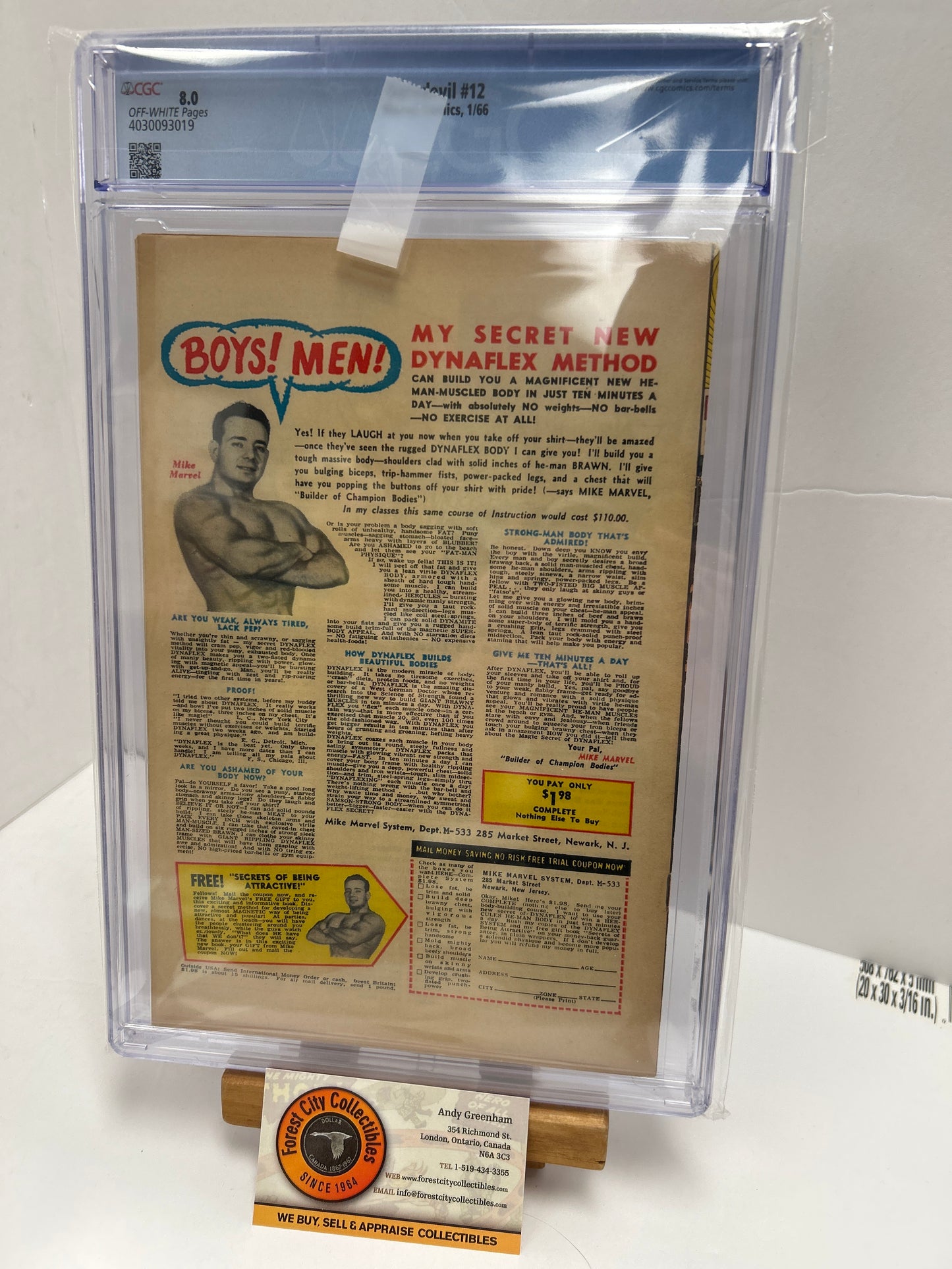 Daredevil #12 (Off-White Pages) {CGC 8.0}