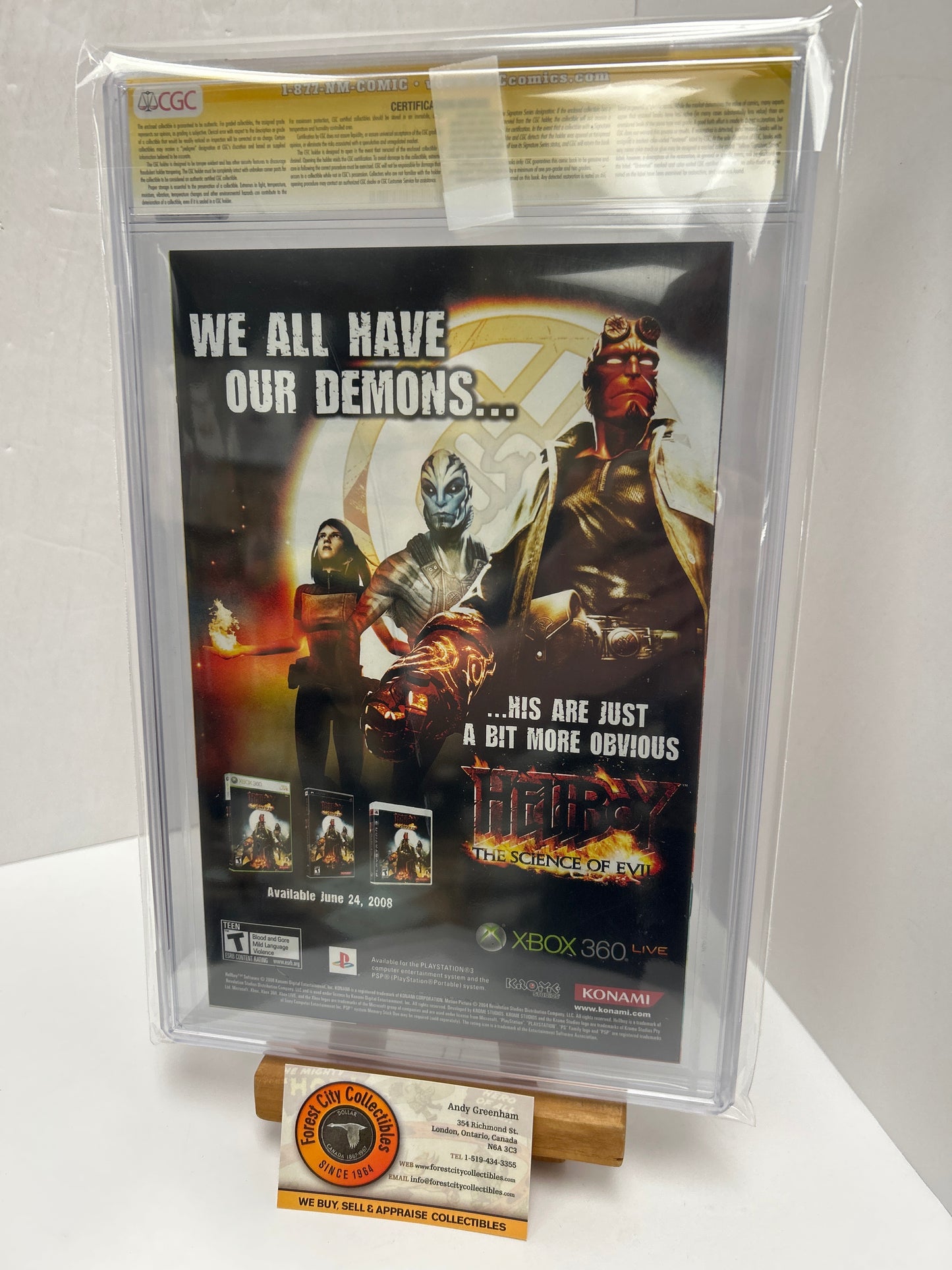 Batman #678 (White Pages) {CGC 9.8} Signed By Tony Daniel