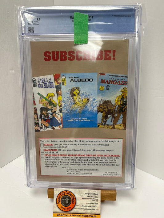 magazine #v2 #11 (White Pages) {CGC 9.2}