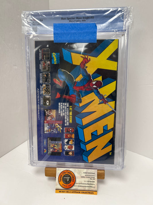 Marc Spector: Moon Knight #55 (White Pages) {CGC 9.6}