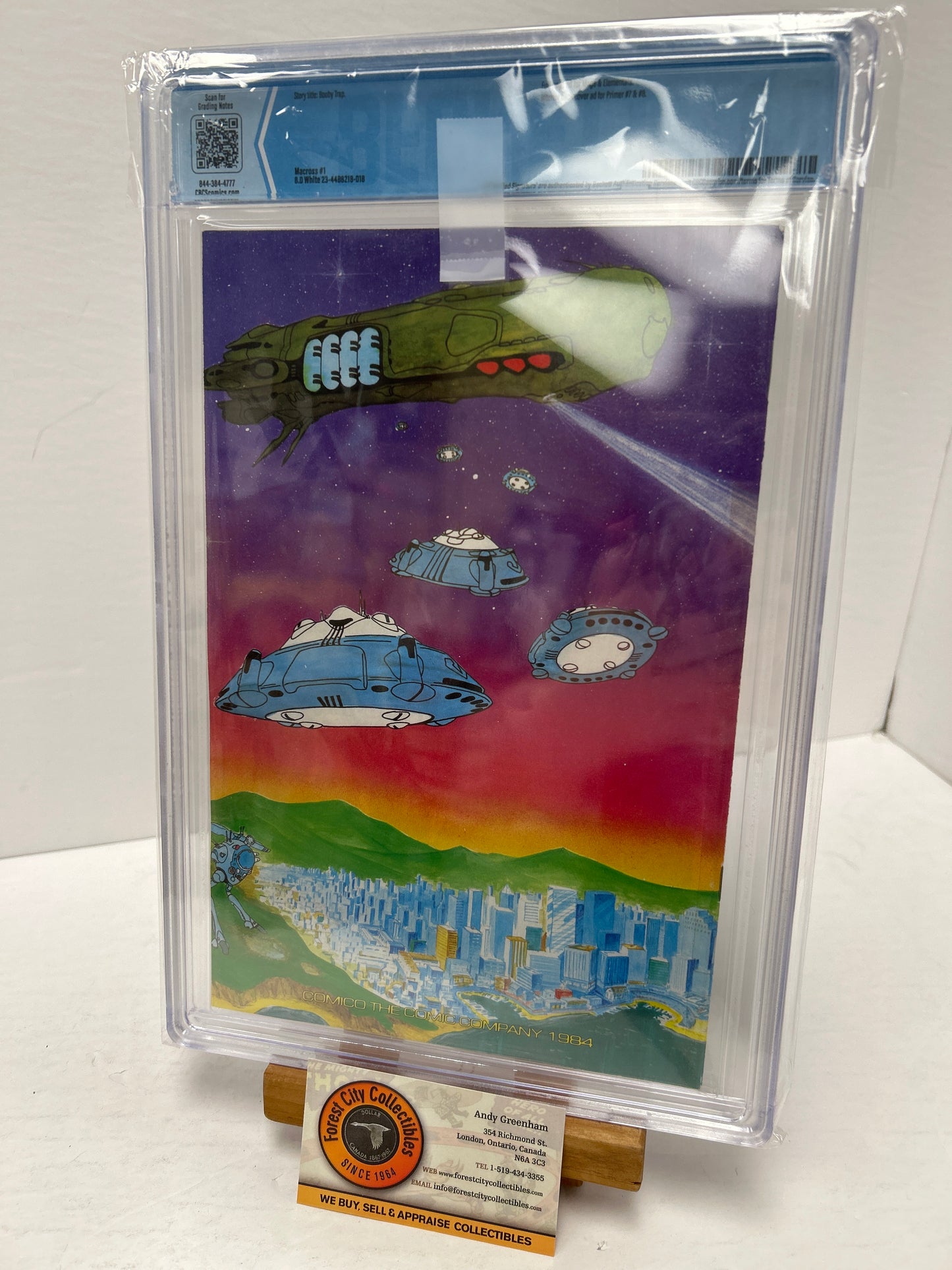 Macross #1 (White) {CBCS 8.0}