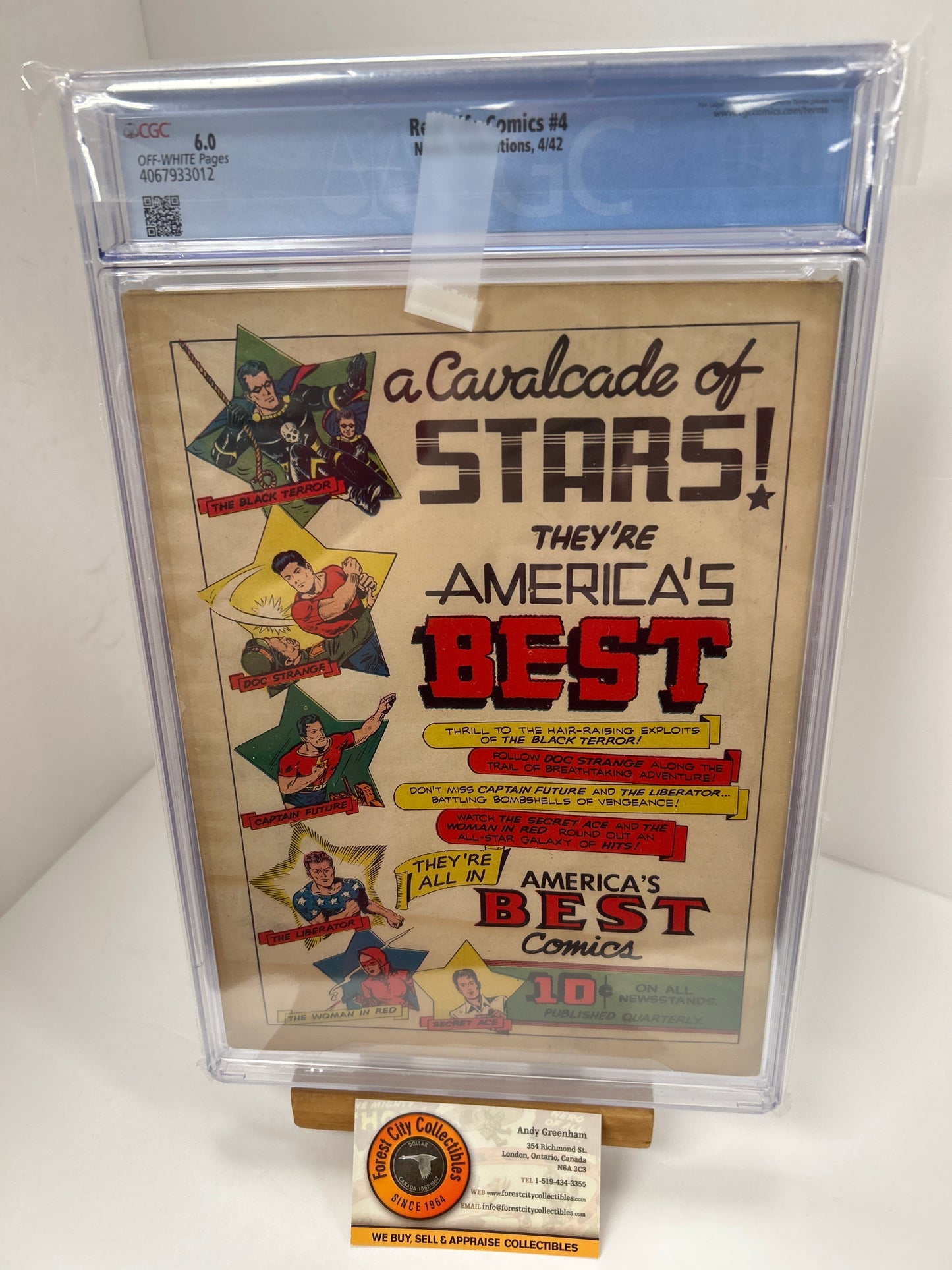 Real Life Comics #4 (Off-White Pages) {CGC 6.0}