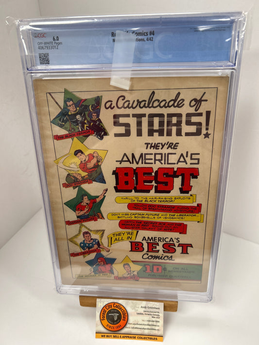 Real Life Comics #4 (Off-White Pages) {CGC 6.0}