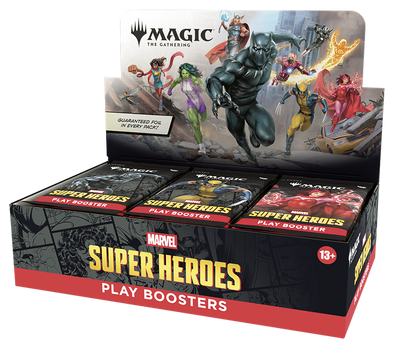 MTG - Universes Beyond: Marvel Super Heroes - Play Booster Box (Magic the Gathering)