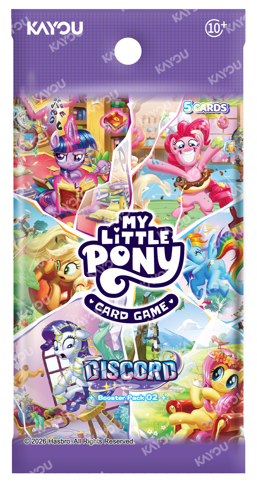 MY LITTLE PONY TRADING CARD GAME BP2 DISCORD!!! Booster pack